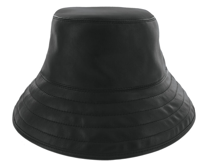 Bucket Hat LTD Black Front View